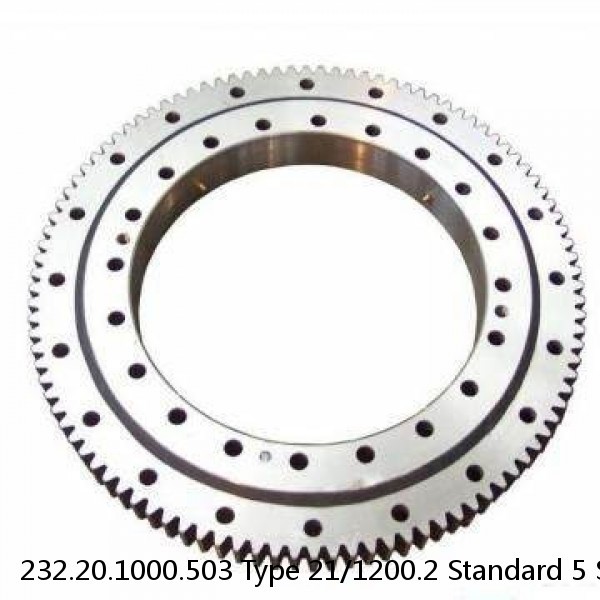 232.20.1000.503 Type 21/1200.2 Standard 5 Slewing Ring Bearings #1 small image