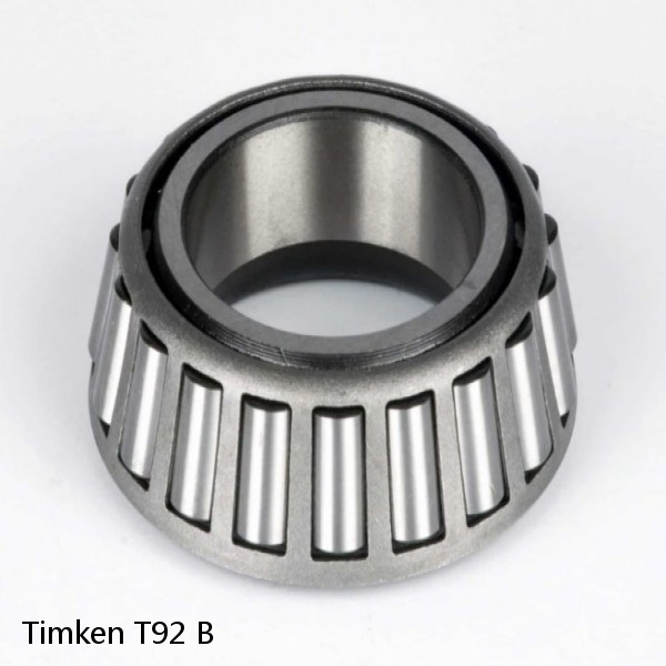 T92 B Timken Thrust Tapered Roller Bearings #1 small image