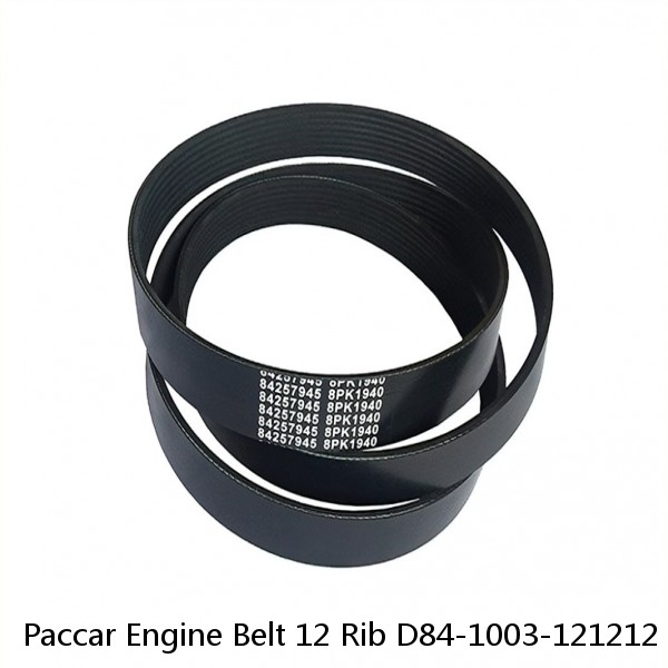 Paccar Engine Belt 12 Rib D84-1003-121212 Fit for Kenworth T680 T800 T880 2015 #1 small image