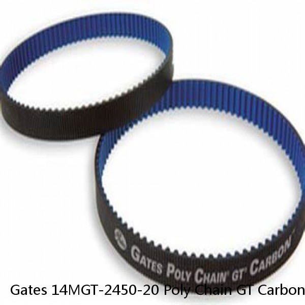 Gates 14MGT-2450-20 Poly Chain GT Carbon Belt, New #1 small image