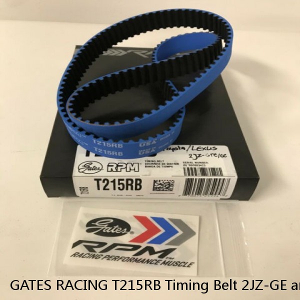 GATES RACING T215RB Timing Belt 2JZ-GE and 2JZ-GTE Supra, GS300, IS300 #1 small image
