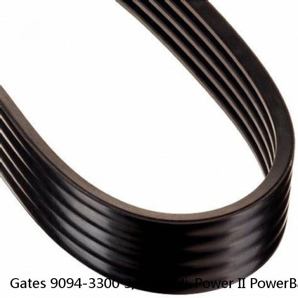 Gates 9094-3300 3/C300 Hi-Power II PowerBand V-Belt #1 small image