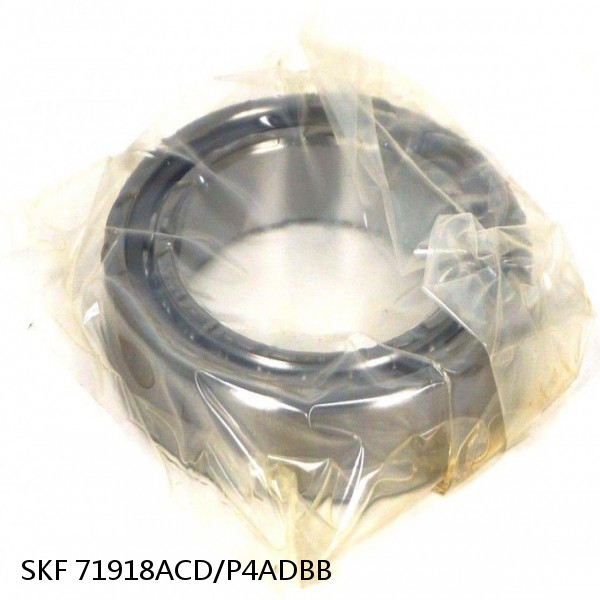 71918ACD/P4ADBB SKF Super Precision,Super Precision Bearings,Super Precision Angular Contact,71900 Series,25 Degree Contact Angle #1 image