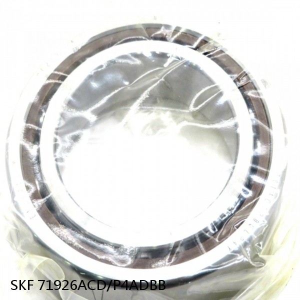 71926ACD/P4ADBB SKF Super Precision,Super Precision Bearings,Super Precision Angular Contact,71900 Series,25 Degree Contact Angle #1 image