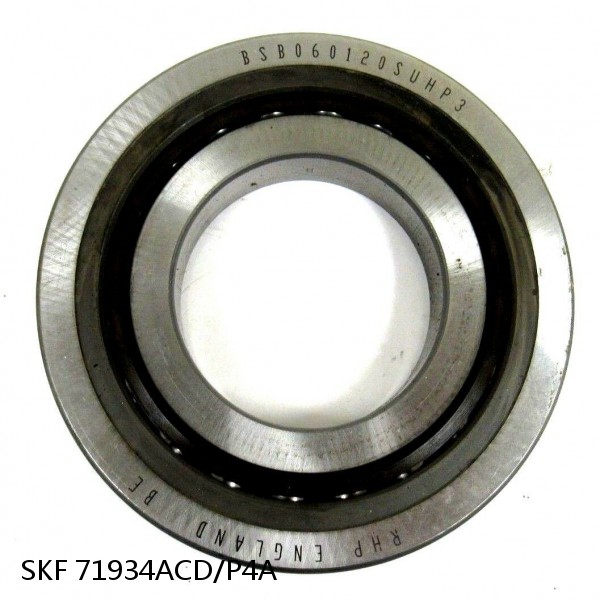 71934ACD/P4A SKF Super Precision,Super Precision Bearings,Super Precision Angular Contact,71900 Series,25 Degree Contact Angle #1 image