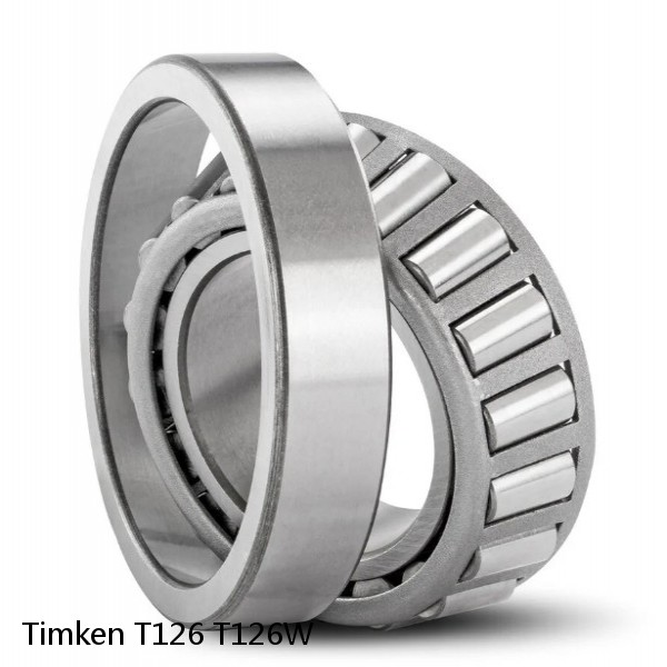 T126 T126W Timken Thrust Tapered Roller Bearings #1 image