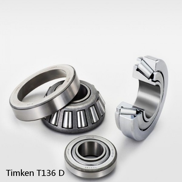 T136 D Timken Thrust Tapered Roller Bearings #1 image