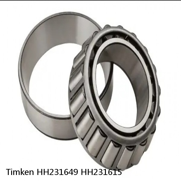 HH231649 HH231615 Timken Tapered Roller Bearings #1 image