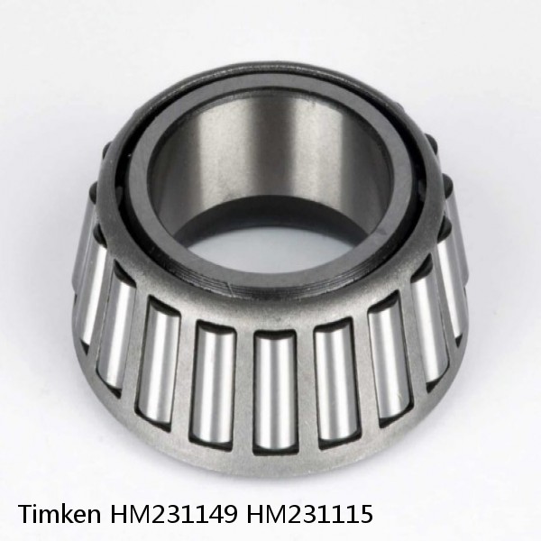 HM231149 HM231115 Timken Tapered Roller Bearings #1 image
