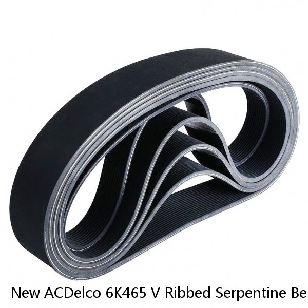 New ACDelco 6K465 V Ribbed Serpentine Belt #1 image