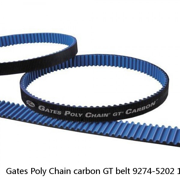 Gates Poly Chain carbon GT belt 9274-5202 14MGT-2828-37 37mm 14 pitch #1 image