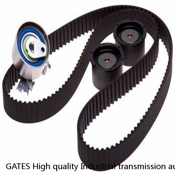 GATES High quality Industrial transmission auto tension bearing unit poly rubber pulley v belt #1 image