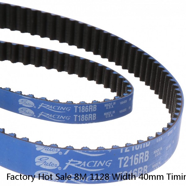 Factory Hot Sale 8M 1128 Width 40mm Timing Belt Synchronous Belt #1 image